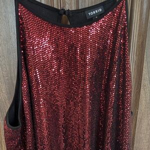 Torrid sparkle top
